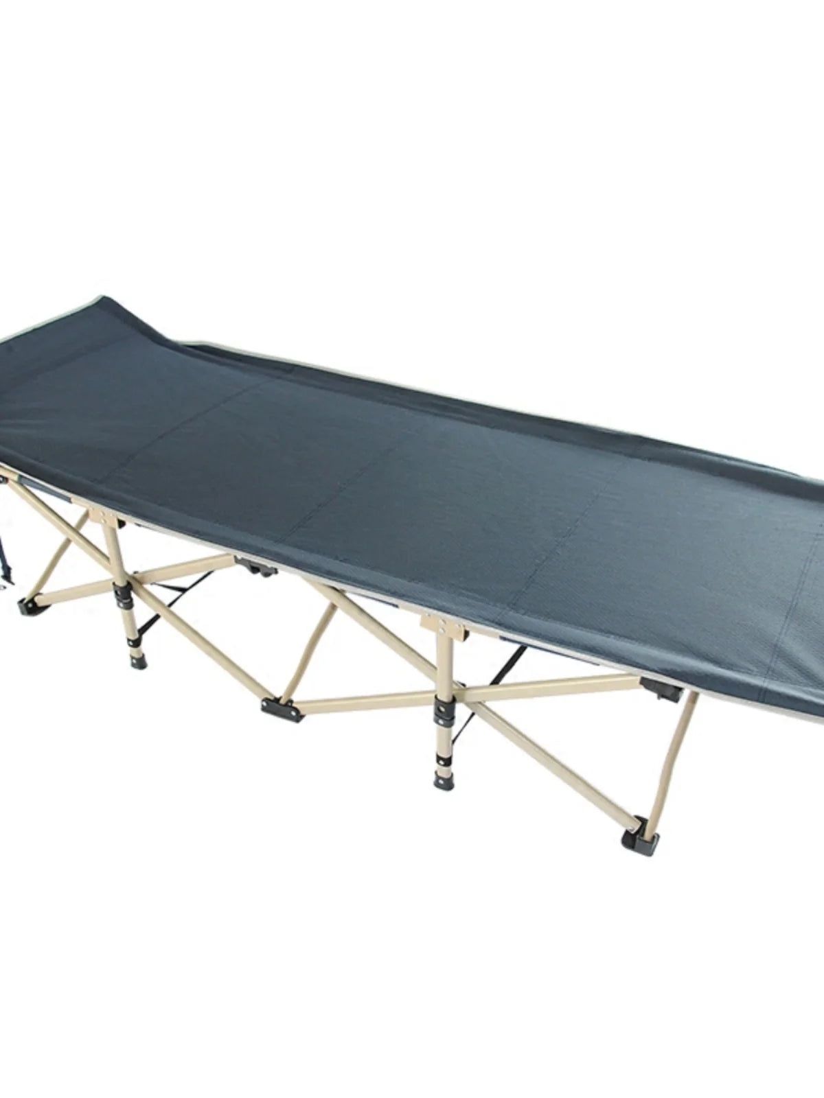 Portable Folding Bed Single Person Recliner for Office Nap & Outdoor Camping