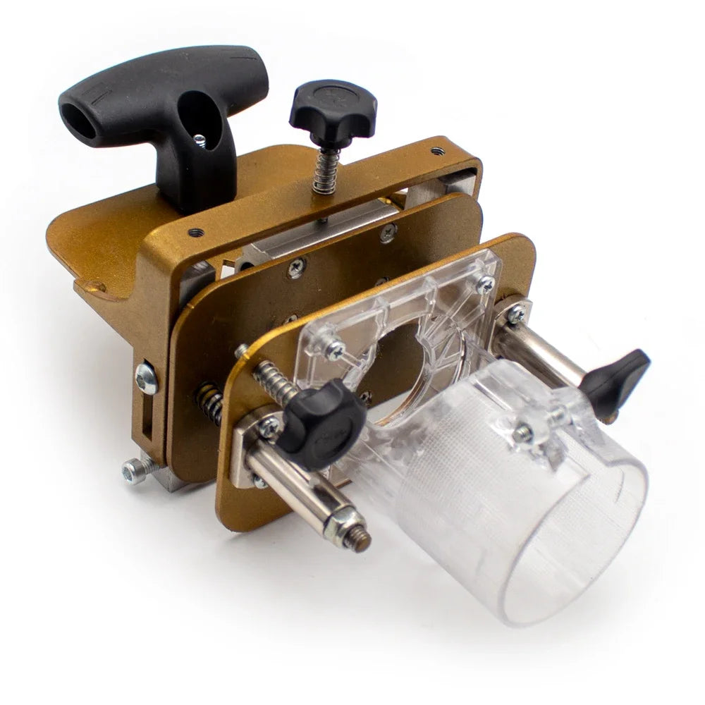 2-in-1 Mortising Jig for Trimming Machine, 64-65mm