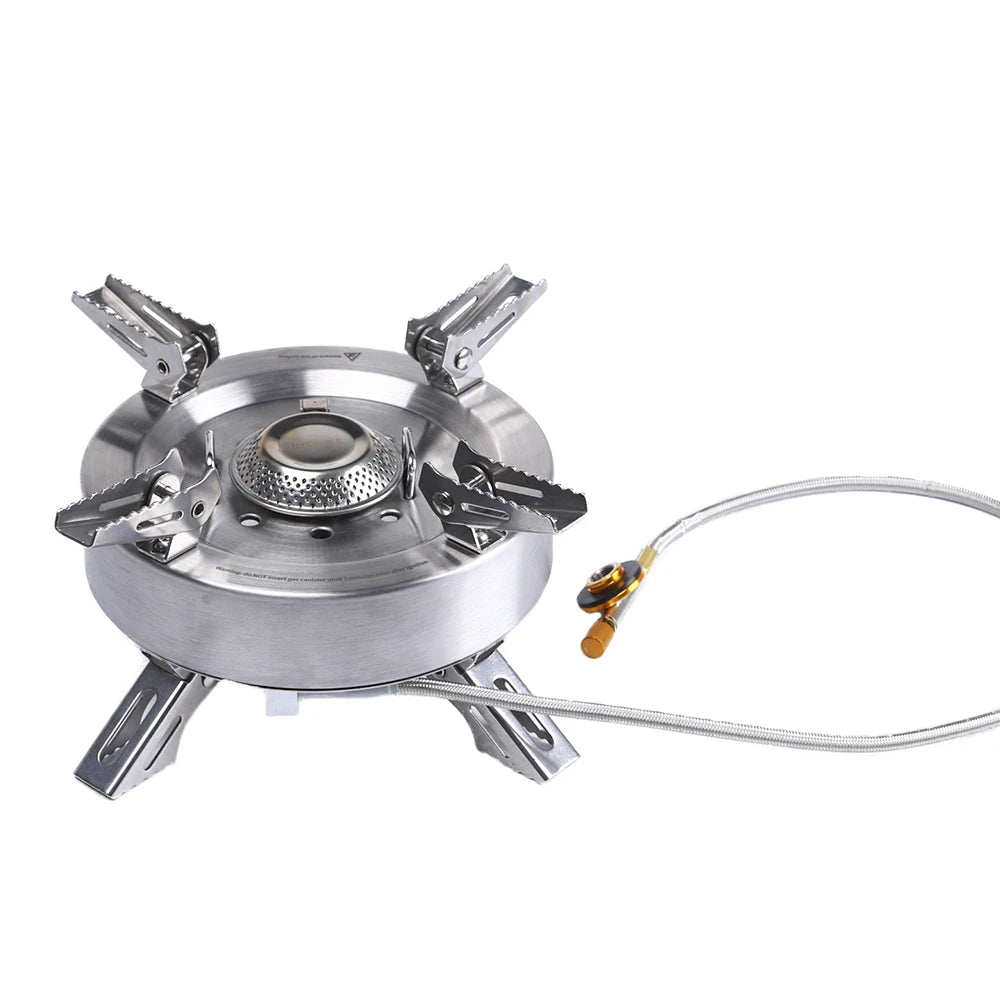 4400W Outdoor Split Gas Burner with Double Preheat System and Carry Case