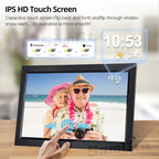 Smart 15.6" Digital Picture Frame 32GB HD Display - White
