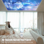 1080p LED Mini Projector with HDMI & Bluetooth, 300" Display