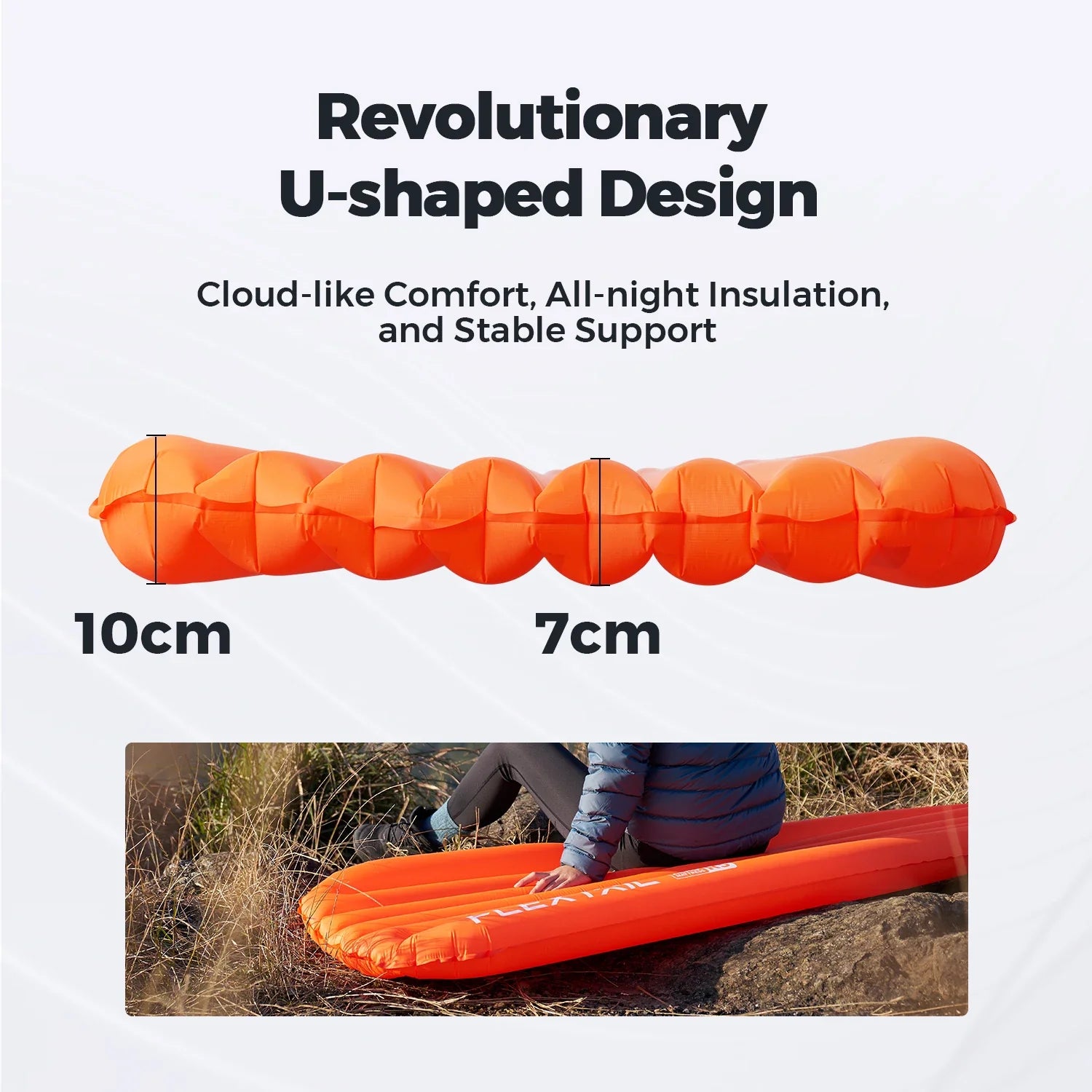 Lightweight Outdoor Sleeping Mat for Cold Weather Camping