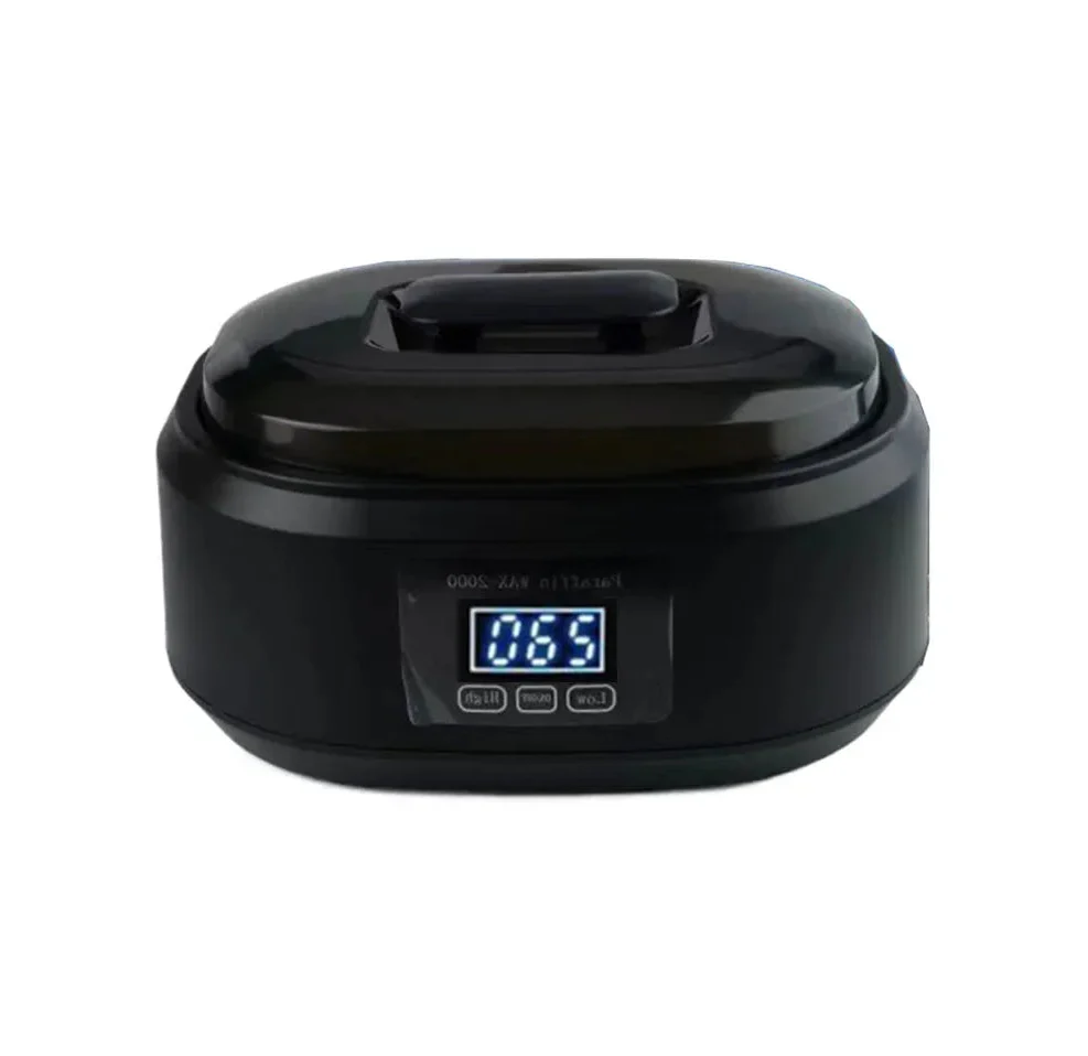 Wax Heater Set in Black 2L Paraffin Bath Moisturizing & Skin Repair