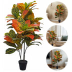 Tall Faux Silk Banyan Tree, Office & Home Display