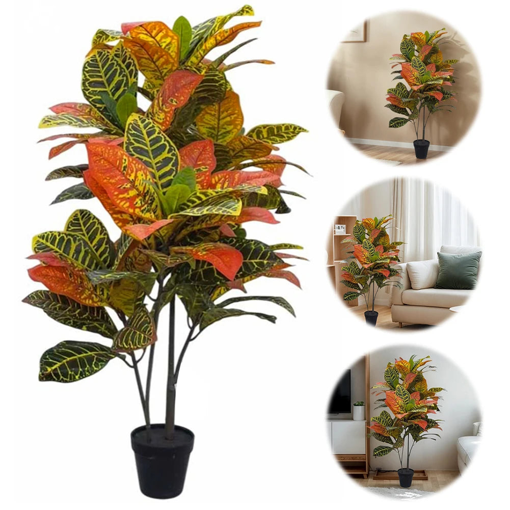 Tall Faux Silk Banyan Tree, Office & Home Display
