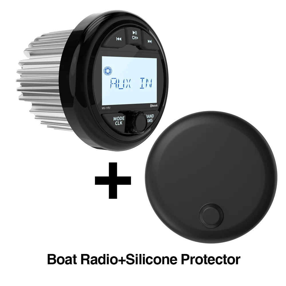 Bluetooth Marine Stereo Radio with FM/AM – Waterproof Audio System for Boats & Outdoor Vehicles