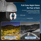 Wireless Outdoor Solar Security Camera – 32G Storage