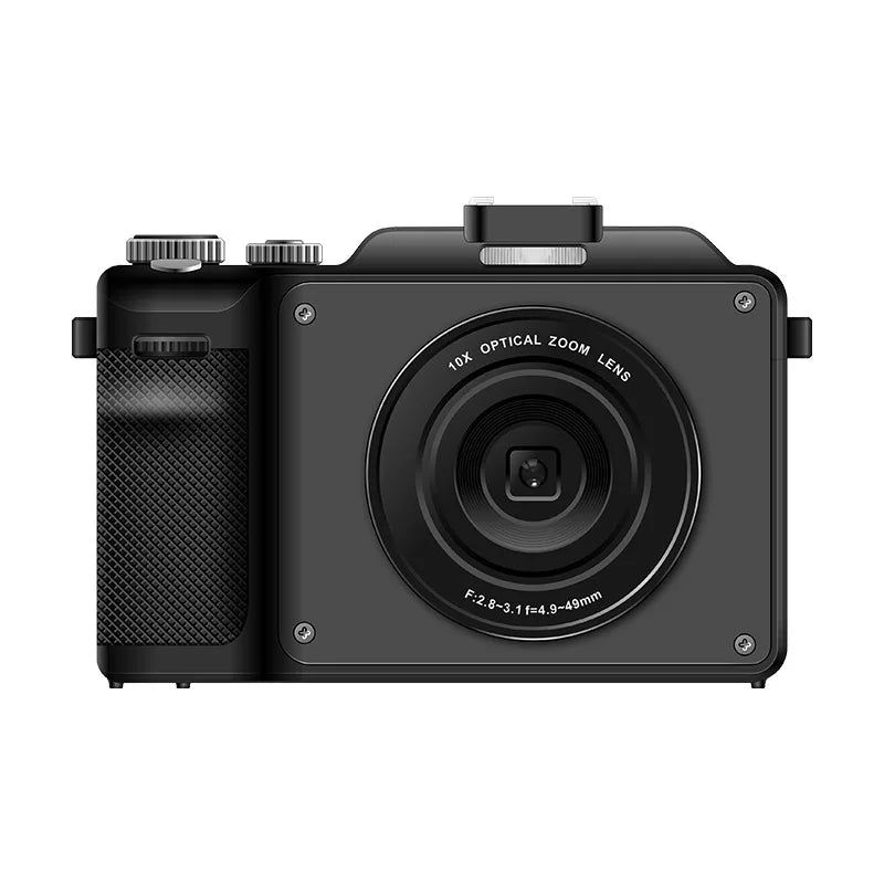 Travel Vlogging Camera 4K HD with 18X Zoom & Mic Input