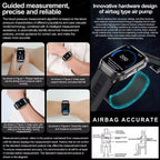 Waterproof Smartwatch with ECG, NFC, Glucose & More