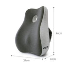 2-in-1 Orthopedic Seat & Lumbar Cushion – Magnetic Bamboo Charcoal Core, Ergonomic Support