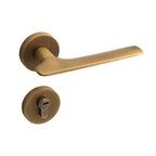 Modern Bedroom Door Lock, Mute Split Handle Design