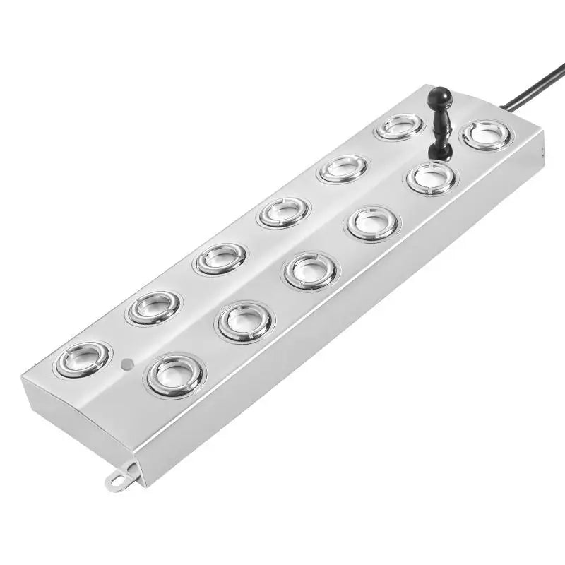 12 Head Ultrasonic Mist Maker with Stainless Steel Body for Ponds, Fountains & Hydroponics