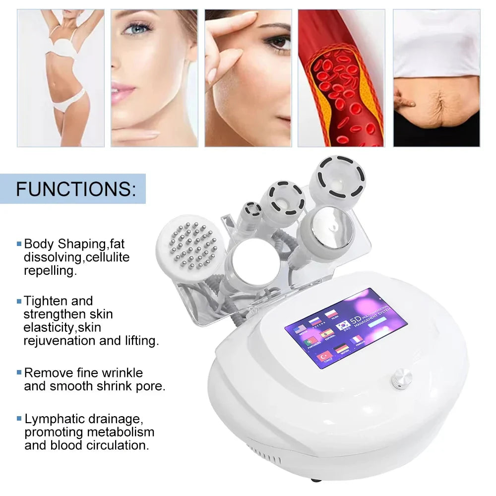 120K Cavitation Fat Removal and Facial Lifting Device, 220V