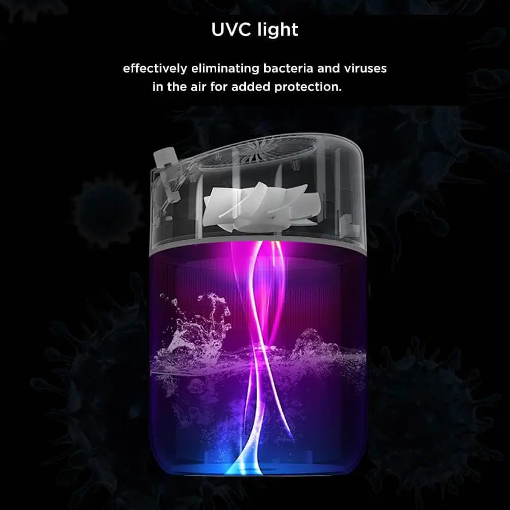 2-in-1 Evaporative Humidifier & Air Purifier with UV Light and 4L Tank