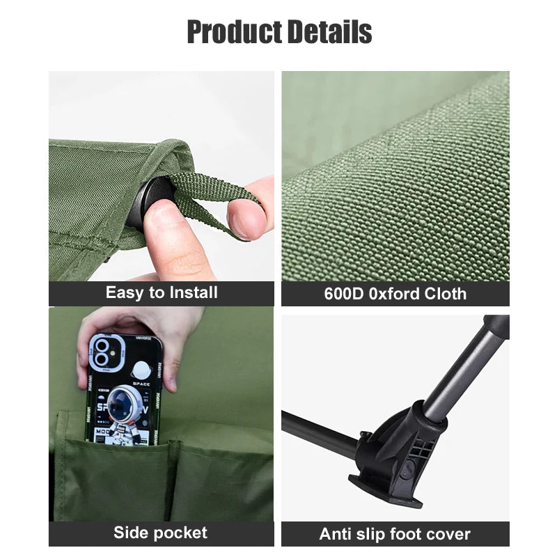 Ultralight Compact Camping Bed for Hiking, Travel and Outdoor Adventures