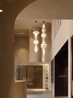 Handmade Japanese Hanging Lamp for Bedroom and Living Room