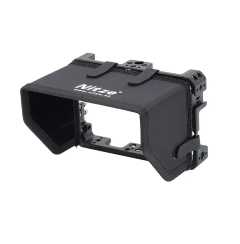 Aluminum Alloy Monitor Cage Rig with Sunshade Hood JTP2-BM5