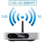 WiFi Hi-Res Audio Streamer with AirPlay & Multiroom Support