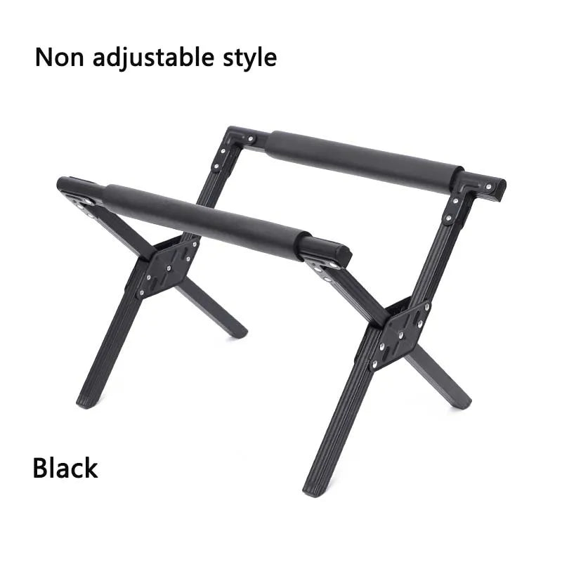 Folding Ice Bucket Rack Compact Aluminum Stand for Travel, BBQs, Trekking & Outdoor Entertaining