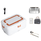 Multi-Power 1.8L Electric Lunch Box Durable Stainless Steel Food Warmer for Travel & Outdoor Use