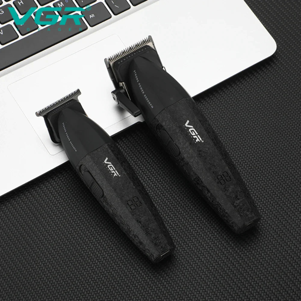 Rechargeable Hair Clipper Kit with Multiple Guide Combs