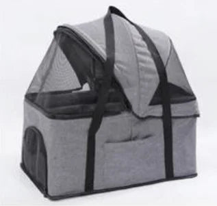 Foldable Pet Stroller for Cats and Small Dogs Portable Collapsible Design for Outdoor Walks