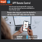 Smart WiFi Outdoor Door Lock with Face & Fingerprint