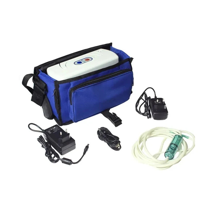 Rechargeable 3L Portable Oxygen Machine with Dual Power For Home, Car & Outdoor Use EU Plug