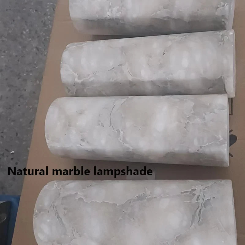 Modern Marble Wall Lamp for Bedroom or Living Room
