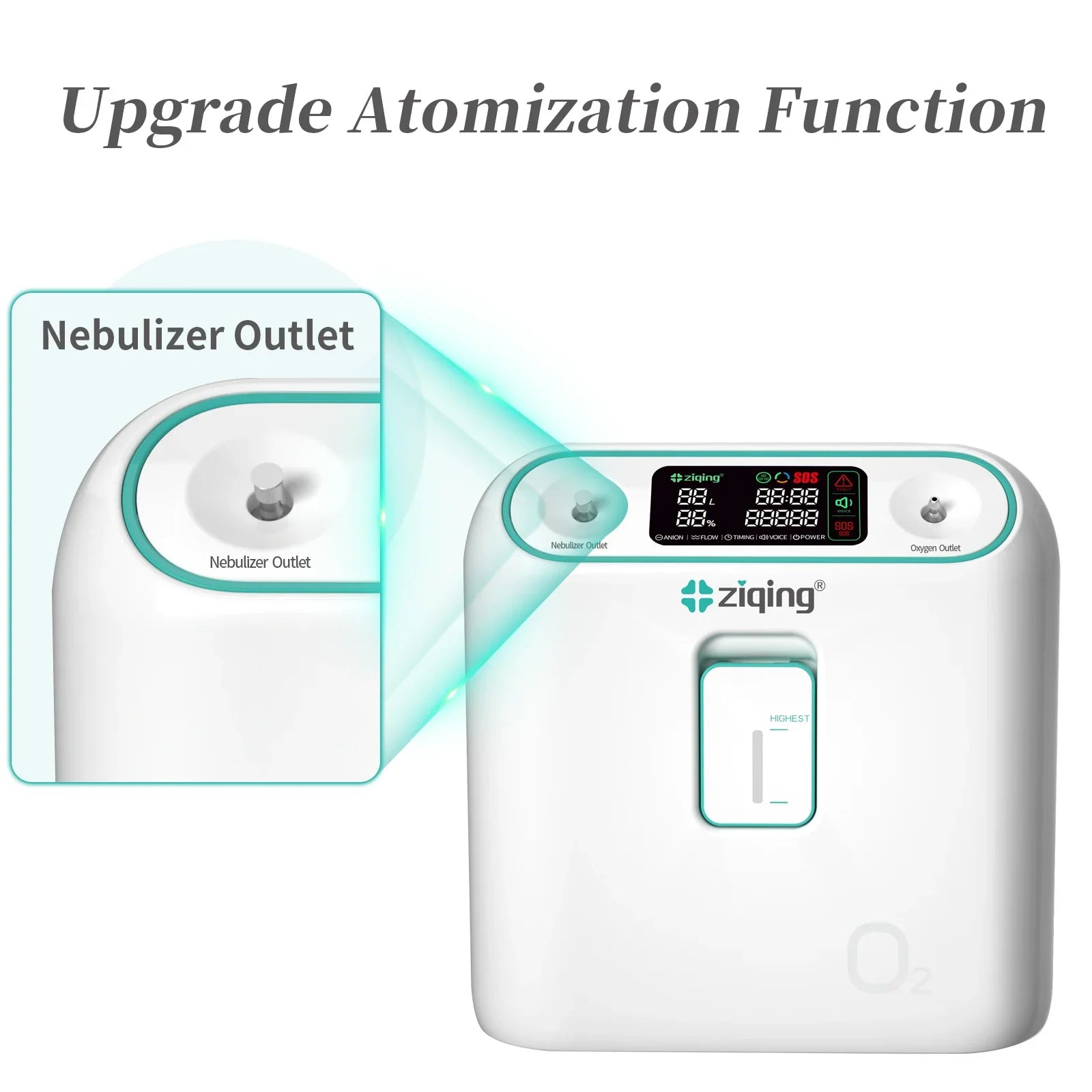 Home Oxygen Machine 96 Percent Purity with AU Plug