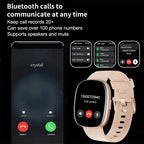 1.83" AMOLED Touchscreen Smartwatch with Heart Rate Monitor brown