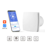WiFi Smart Bathroom Exhaust Fan with Motion & Humidity Sensor – Quiet Operation, 100mm (220–240V)