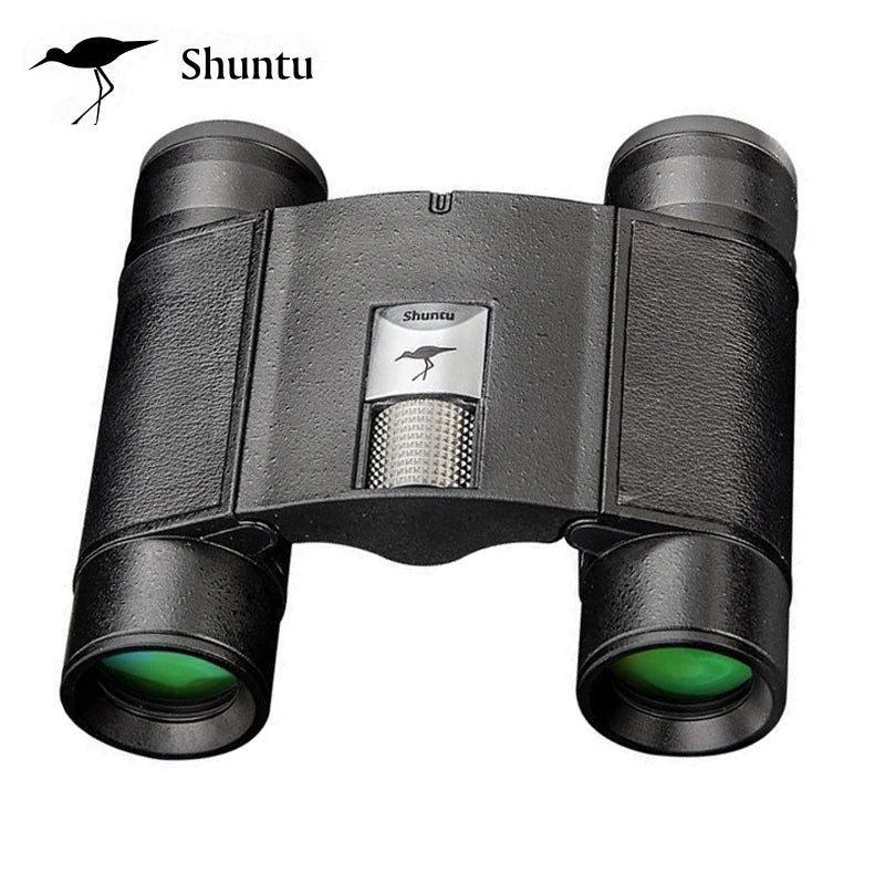 ED Glass 10x25 Folding Binoculars for Outdoor Use ED8X20