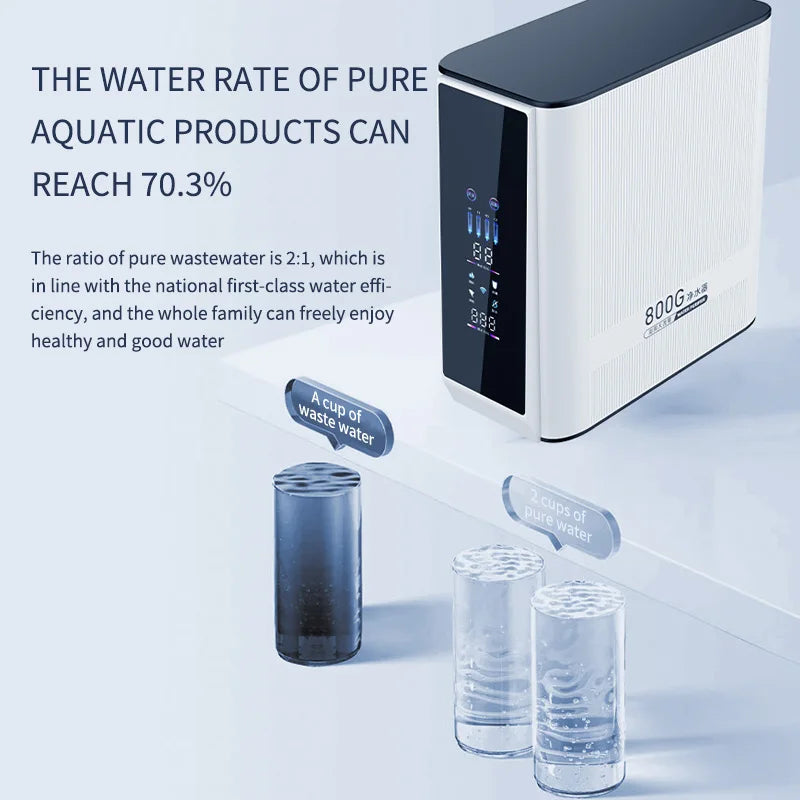 1000G Reverse Osmosis Water Purifier for Kitchen Tap