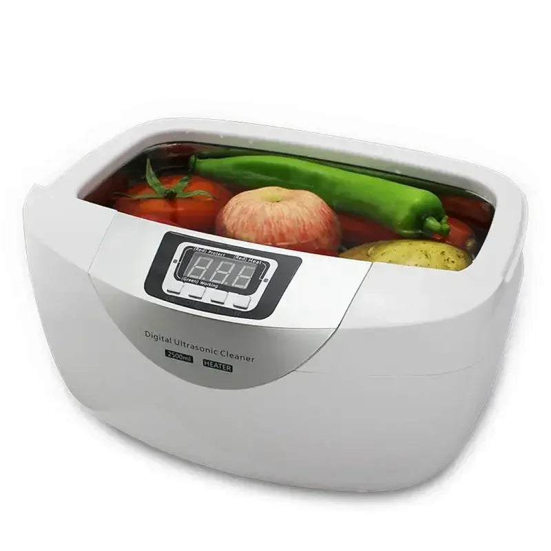 2.5L Ultrasonic Digital Cleaner with Heating – Jewelry, Watches & Dental Tools