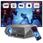 Portable 4K Home Cinema Projector Auto Focus WiFi