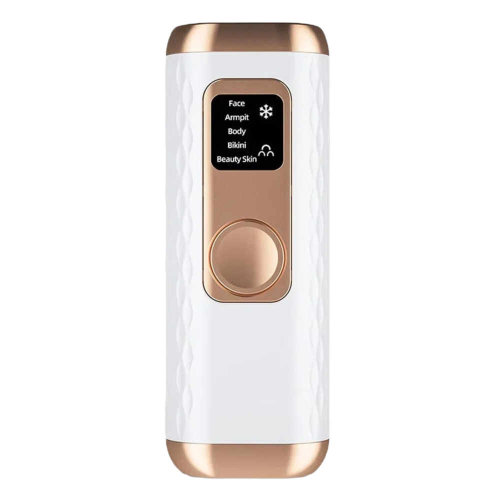 Portable IPL Laser Hair Removal Device – Painless, Cordless, 3-Speed White Au