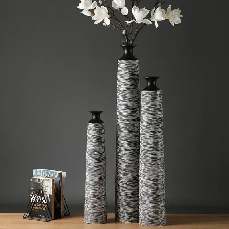 Tall Decorative Vase Medium 86cm Elegant Home Accent