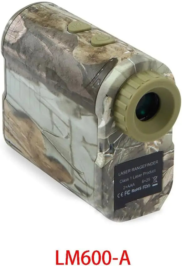 600m Laser Distance Meter with 6X Magnification – Golf, Hunting & Outdoor Measurement Tool