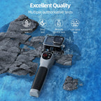 Waterproof Extendable Selfie Stick with Wireless Remote