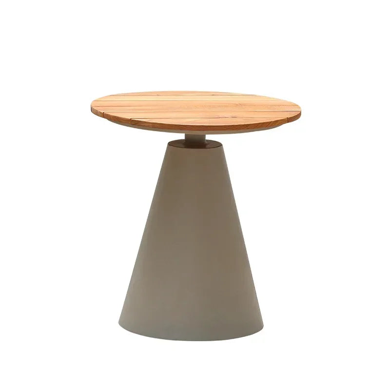 Creative Small Round Coffee Table Indoor Outdoor Use