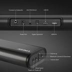 2.1 Bluetooth Soundbar with Subwoofer and HDMI Input