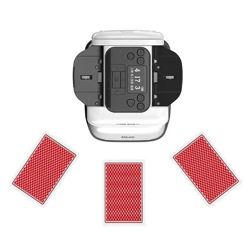 Automatic Playing Card Shuffler and Dealer for Home Games