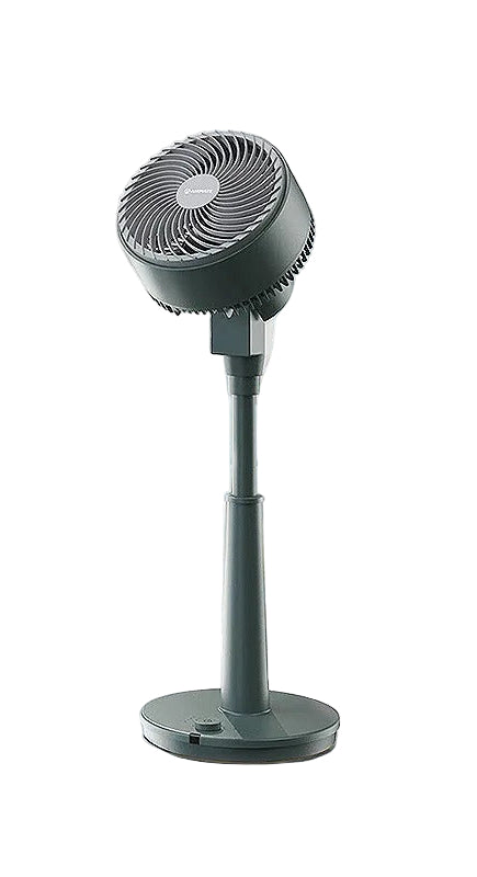 DC Stand Fan with Remote Control and Automatic Oscillation for Home Cooling Green