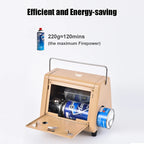 1500W Foldable Butane Heater for Outdoor Camping, Fishing & Tent Use
