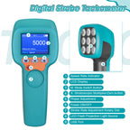 Rechargeable Stroboscope Tachometer with 8-Hour Battery Life
