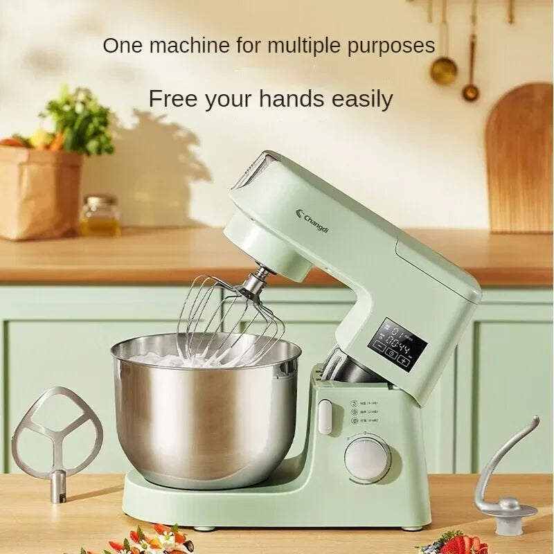 6.2L Stand Mixer with Dough Hook – 1000W Motor for Home & Commercial Baking