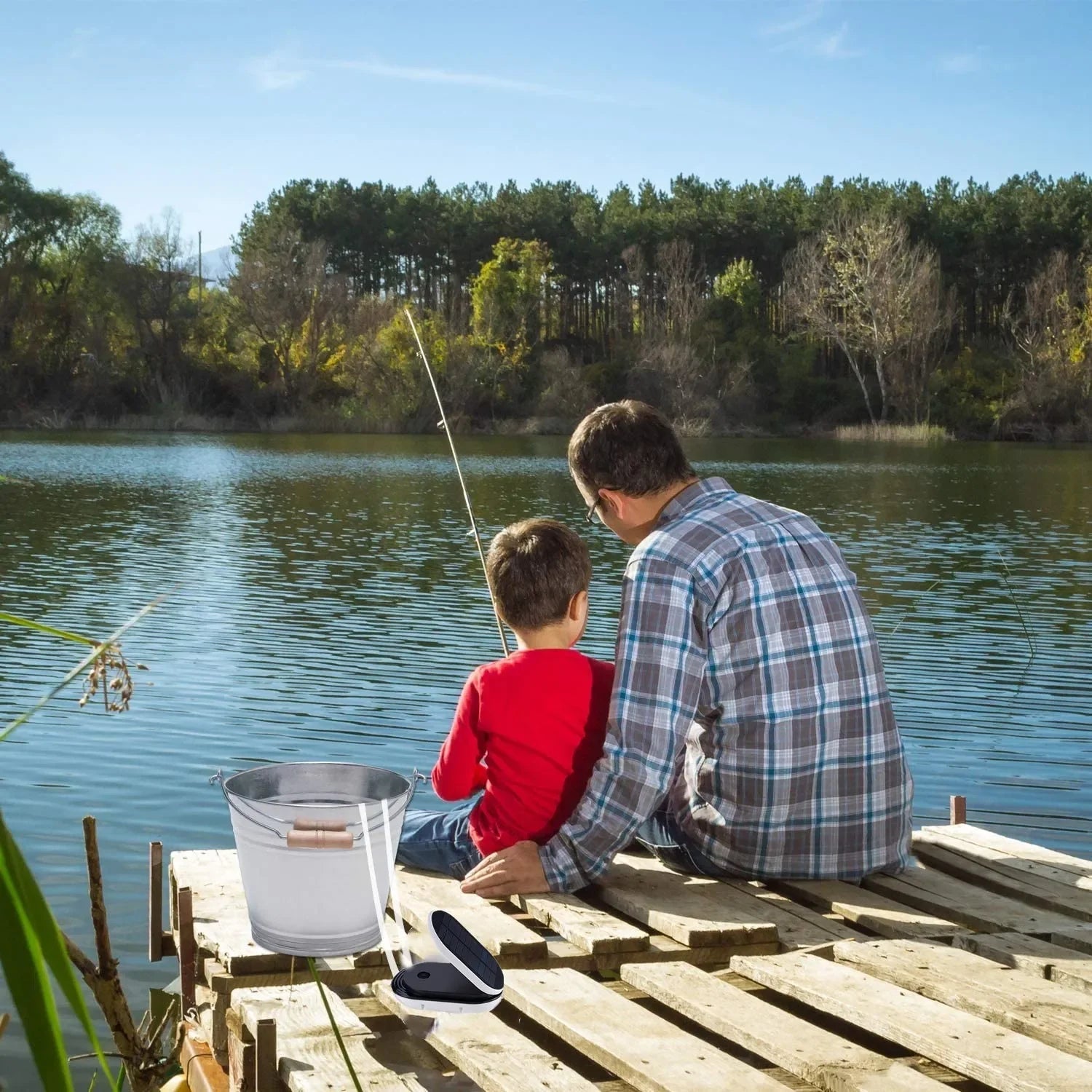 Solar Pond Aerator Pump for Fish Tanks and Ponds