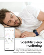 Waterproof Smartwatch with ECG, NFC, Glucose & More