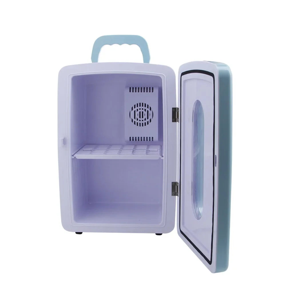 12L Portable Mini Fridge Cooler & Warmer for Car and Home – Blue